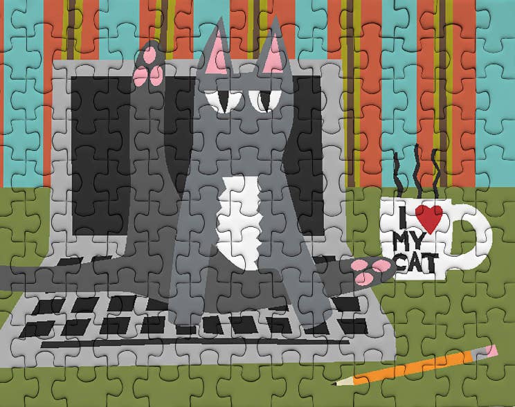 Cat on Keyboard Micro Puzzle