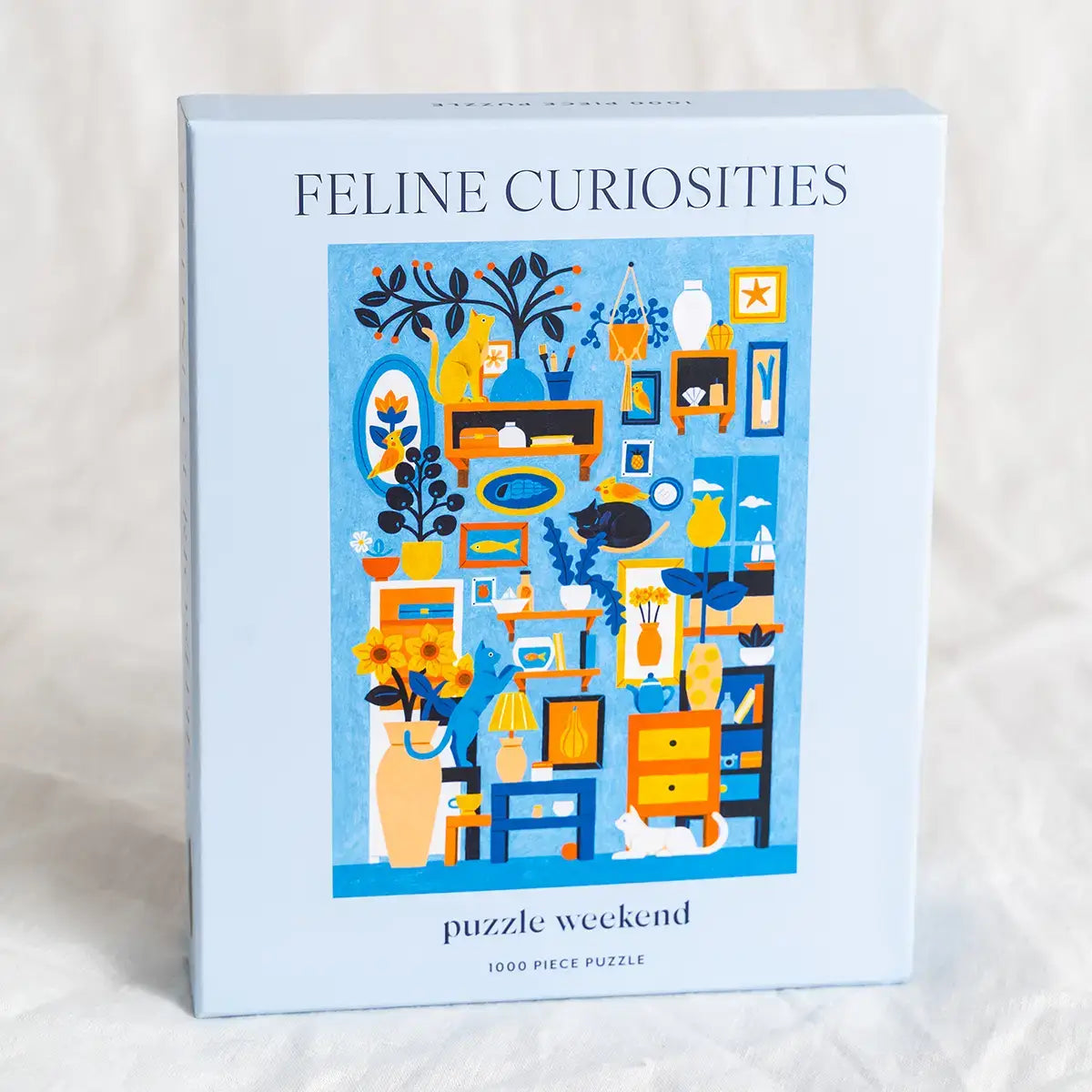 Feline Curiosities 1000 Piece Jigsaw Puzzle