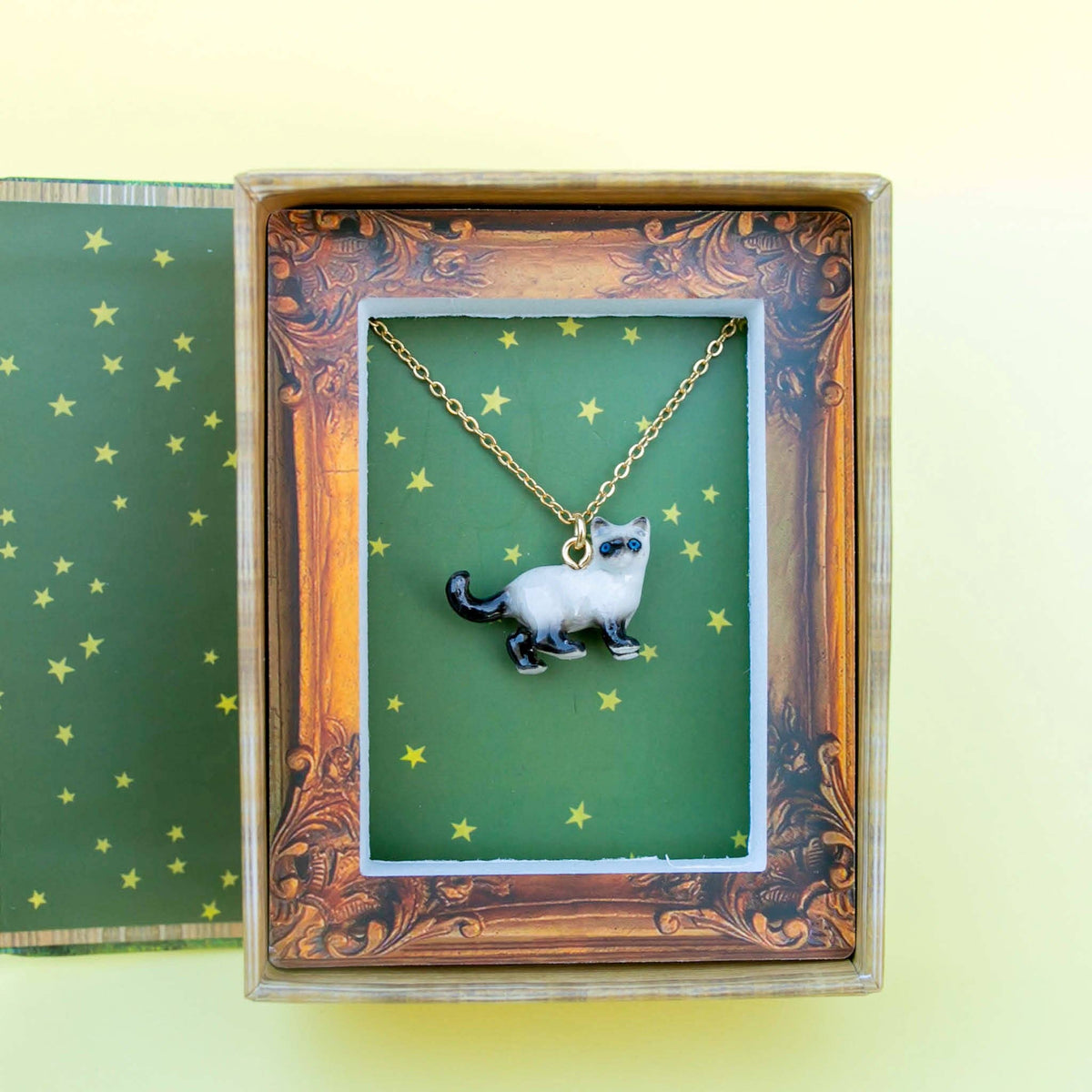 Siamese Cat Necklace