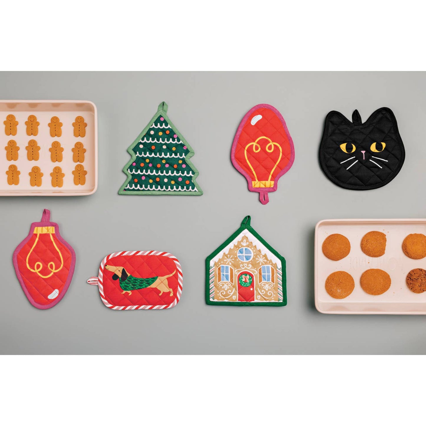 Black Cat Potholder: Black
