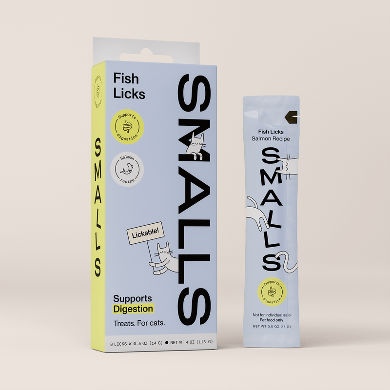 👅 Fish Licks Supports Digestion - Salmon (8 pack)