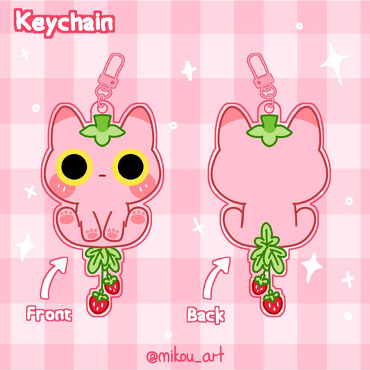 Strawmi Keychain