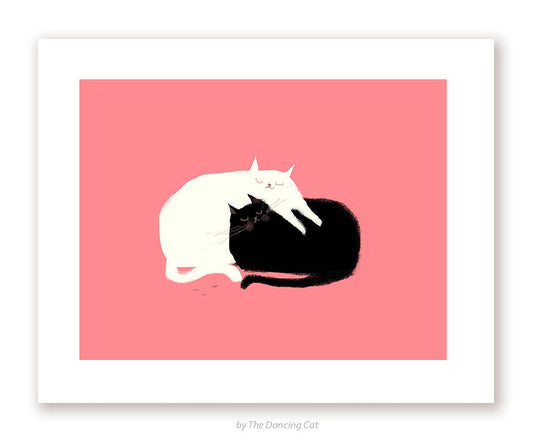Cat Print - Love Pile