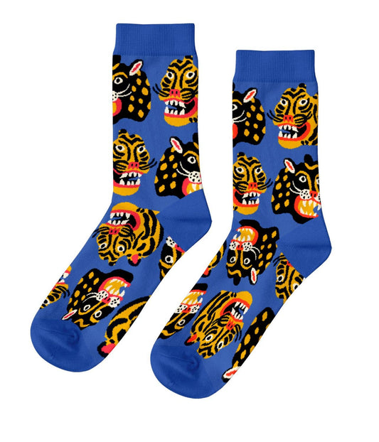 Kristina Micotti Wild Cats - Large Crew Socks