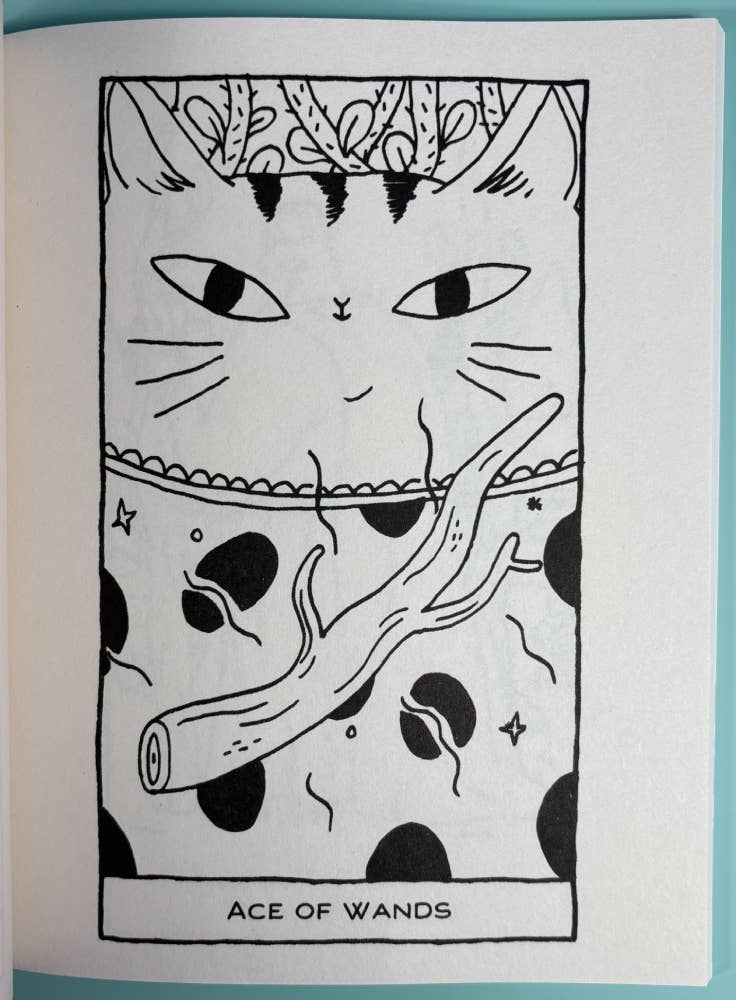 Magickal Cats Tarot Coloring Book
