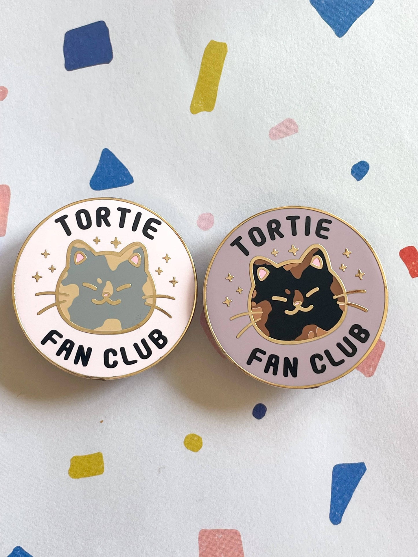 Cat Fan Club Hard Enamel Pin