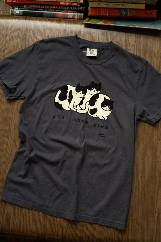 Tuxedo Cats T-Shirt: Graphite
