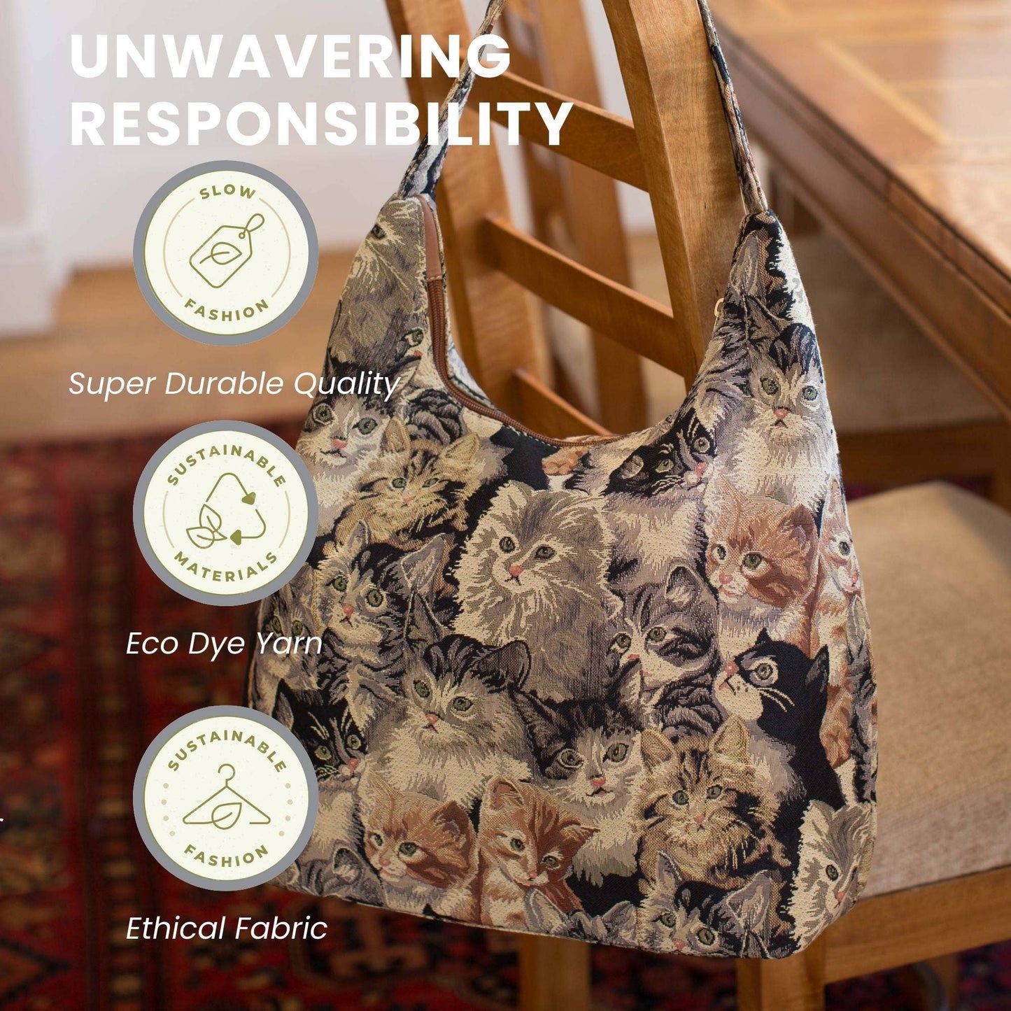 CAT HANDBAG SHOULDER BAG