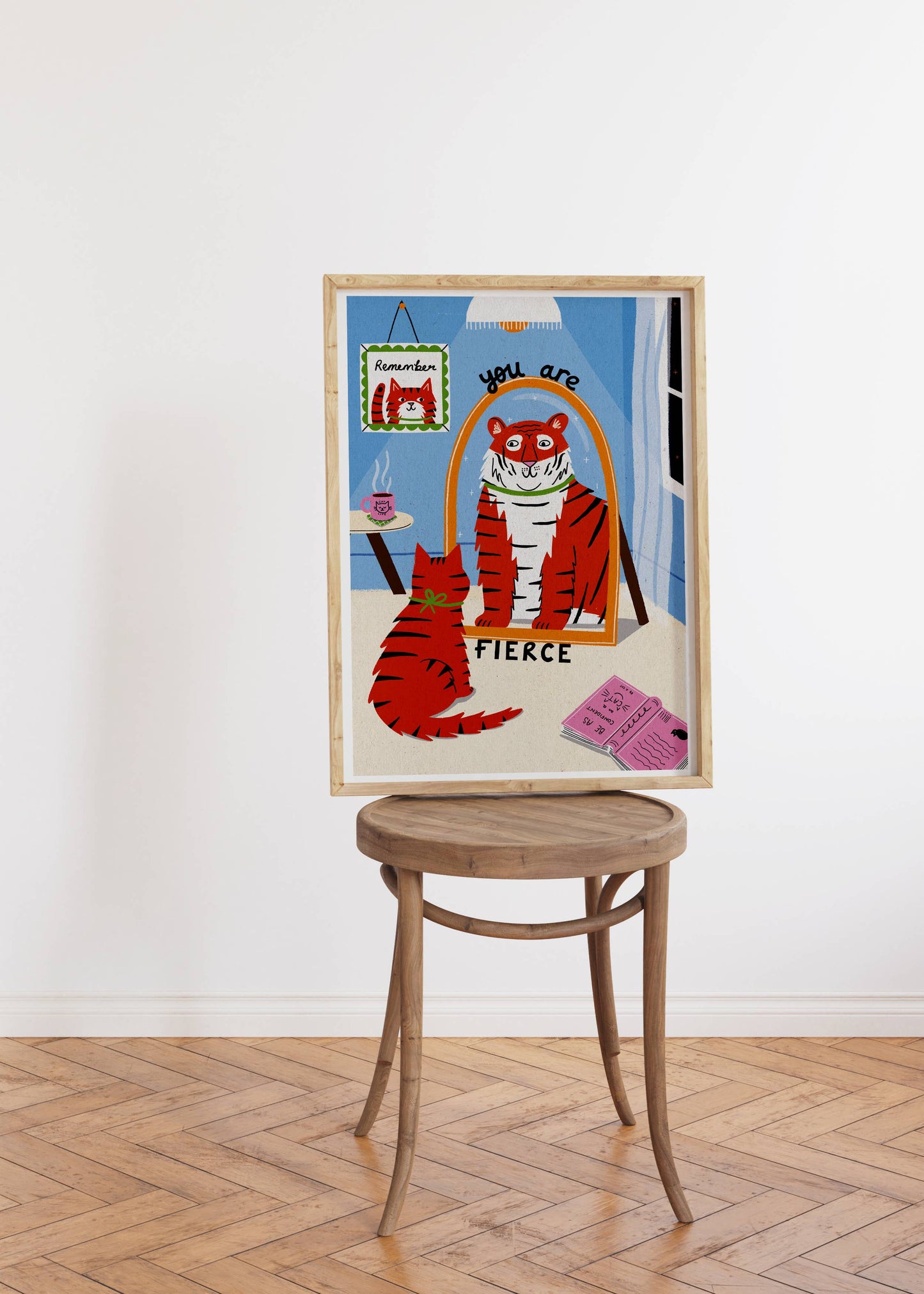 You Are Fierce- A4 Art Print