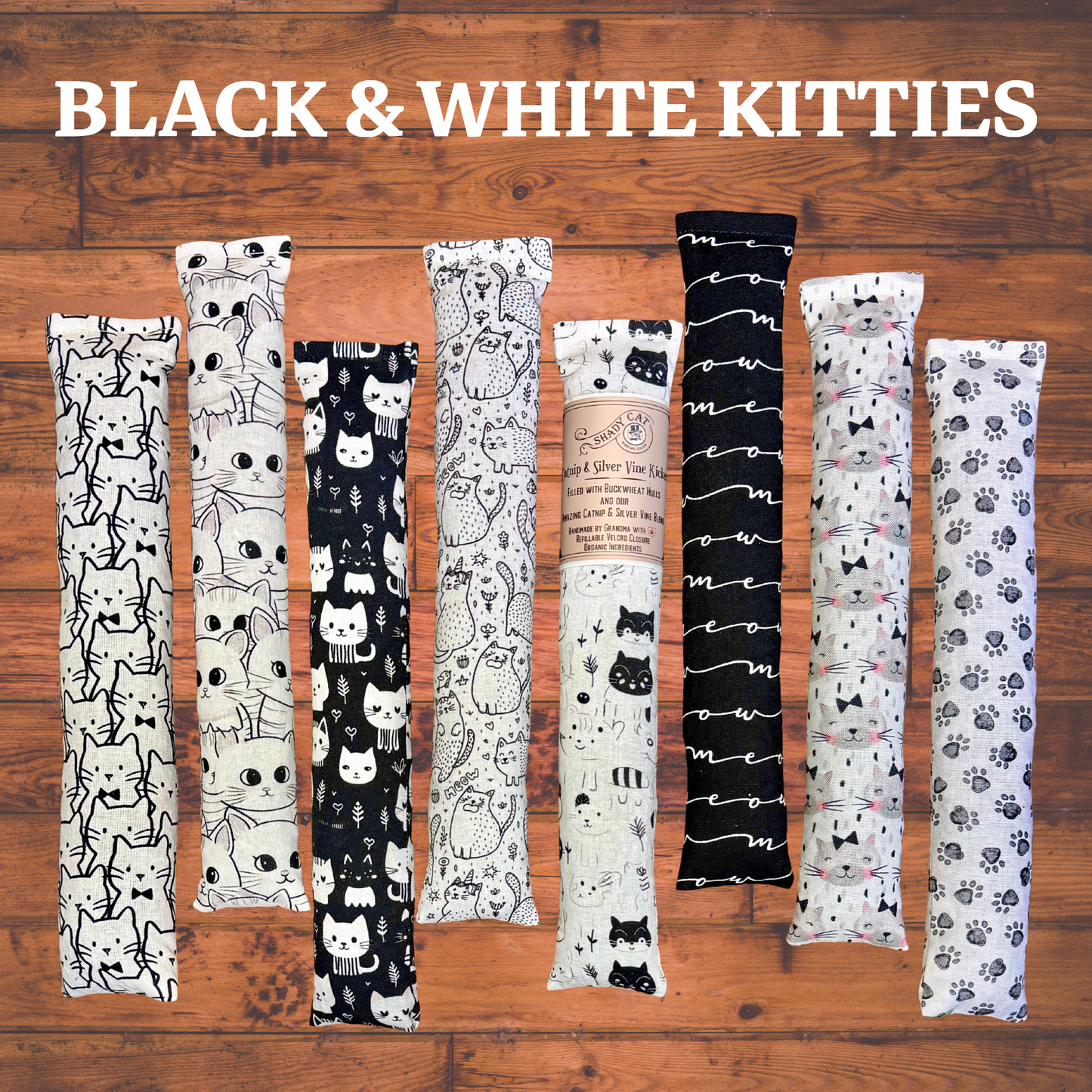 Catnip Silver Vine Kicker Cat Toy | TONS of NEW PATTERNS!!