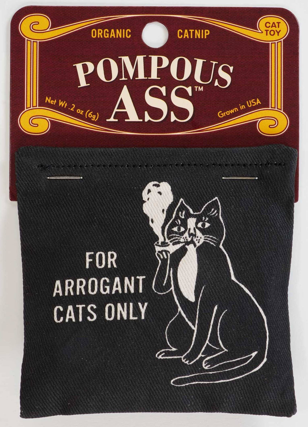 Pompous Ass Catnip Toy