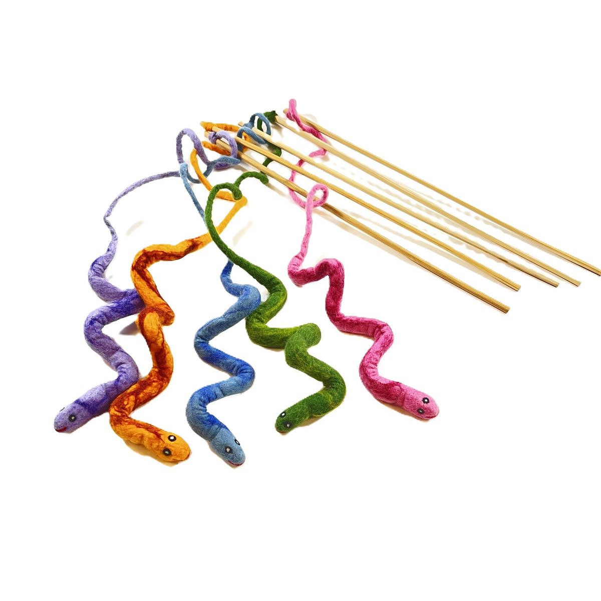 Teaser Cat Toy, Assorted Critters: Fish