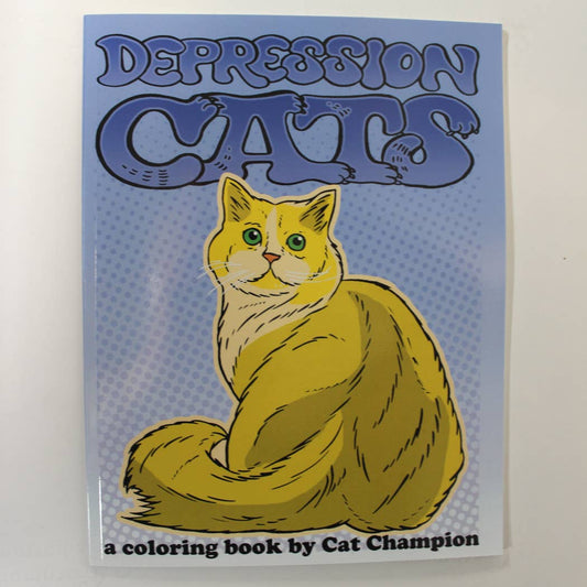 *Coloring Book "Depression Cats"