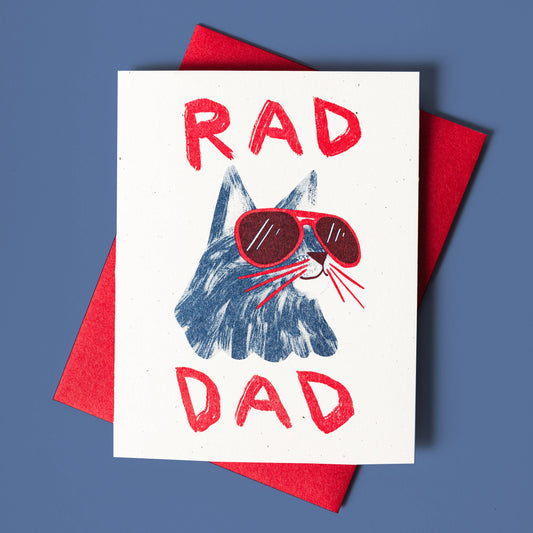 Rad Dad Card BLANK INSIDE