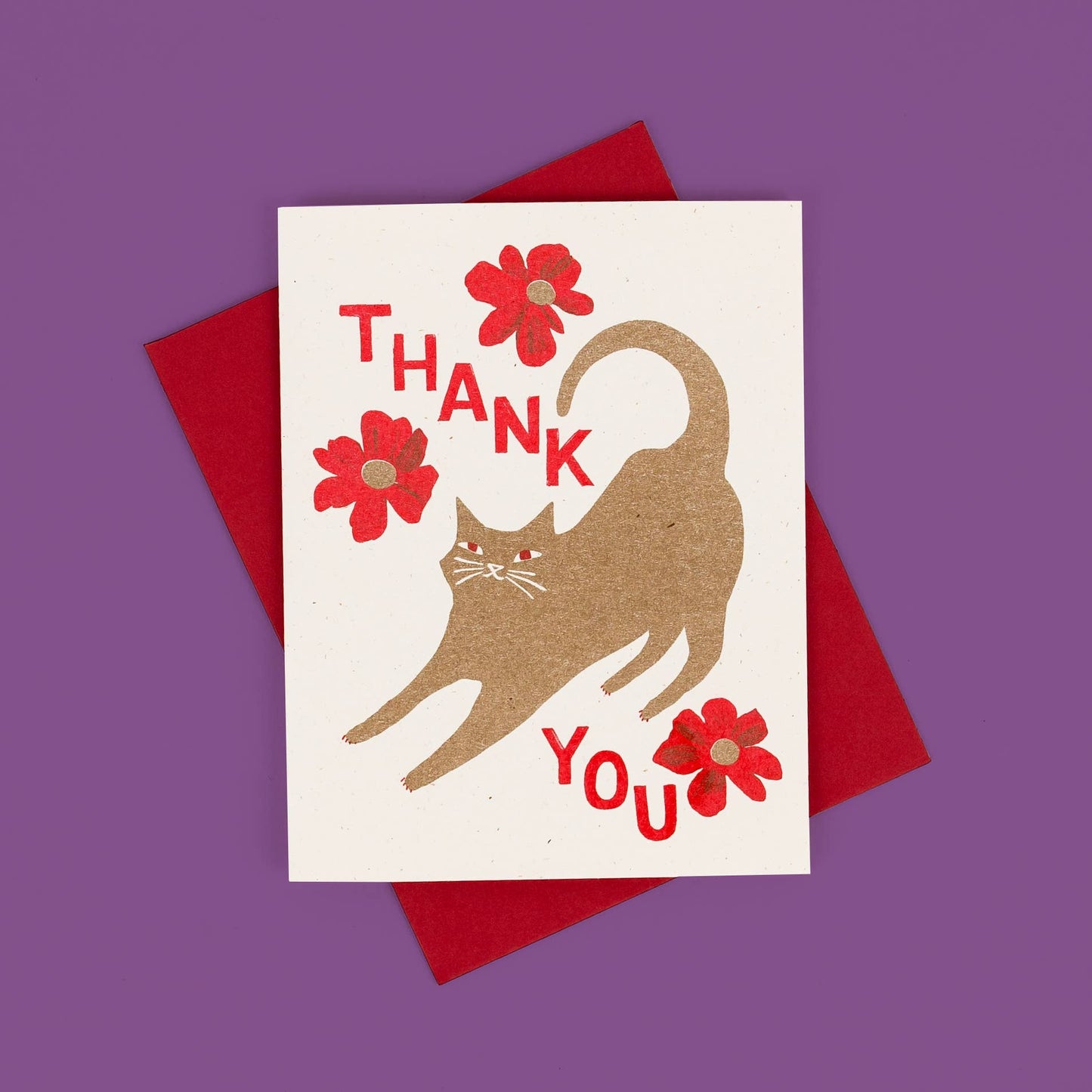 Thank You Card BLANK INSIDE