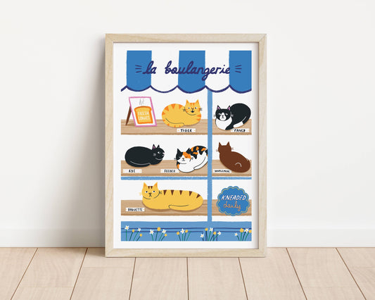 La Boulangerie  – A4 Heavyweight Art Print