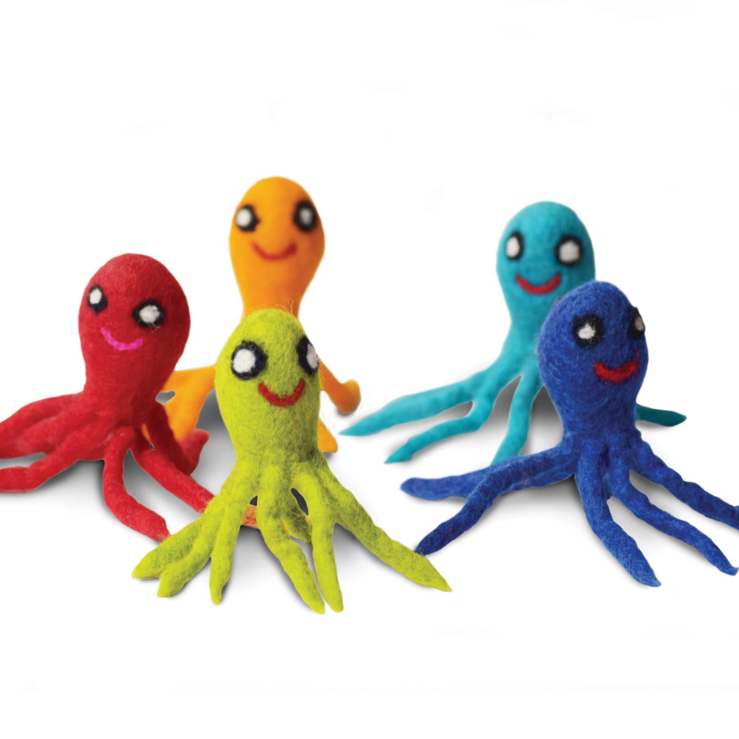 Octopus Wool Cat Toy - Pack of 2