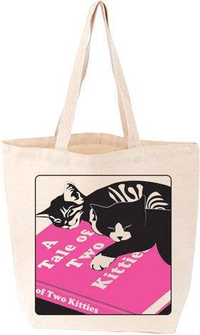 Tale Of Two Kitties Cat Tote